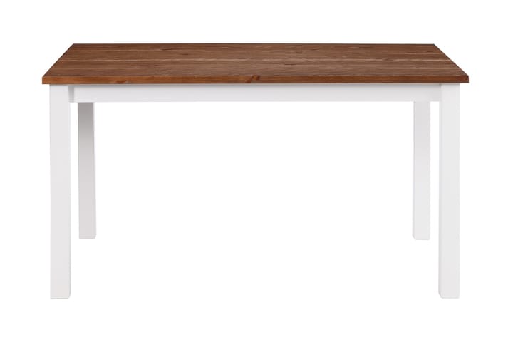 Spisebord Octavia Forlengningsbart 90 cm - Hvit/Natur - Møbler - Bord - Spisegruppe
