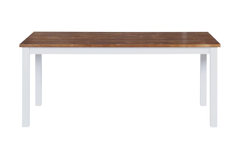 Spisebord Octavia Forlengningsbart 90 cm - Natur/Hvit - Møbler - Bord - Spisegrupper