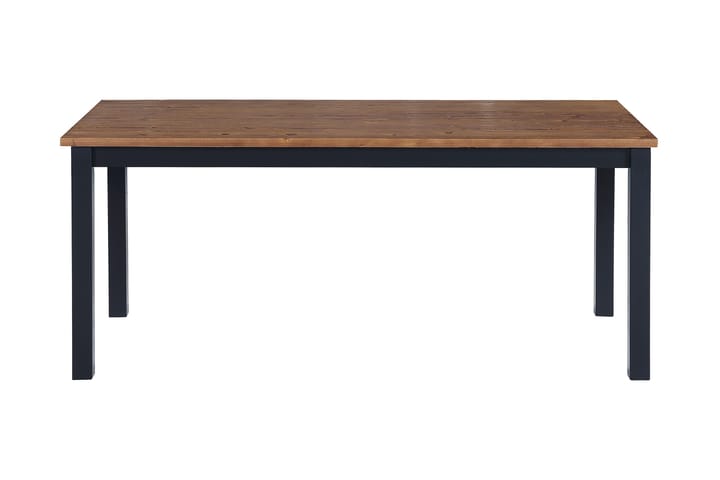 Spisebord Octavia Uttrekkbart 90 cm - Svart / Naturlig / Svart - Møbler - Bord - Spisegrupper