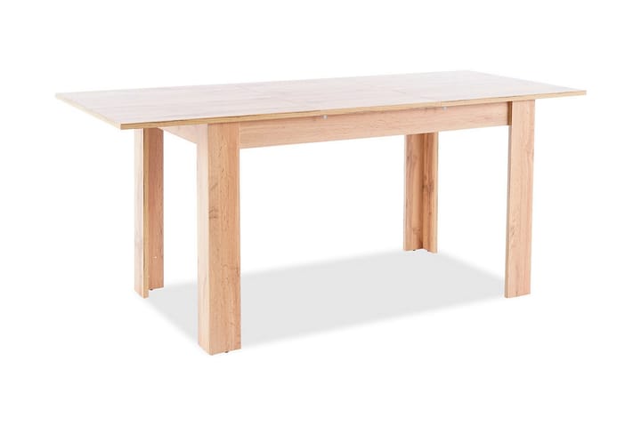 Spisebord Panagia Forlengningsbart 120 cm - Sonomaeik/Hvitpigmentert - Møbler - Bord - Spisebord & kjøkkenbord