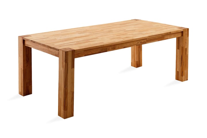 Spisebord Peter 200-300x100 cm Oljet Eik - Brun|Beige - Møbler - Bord - Spisebord & kjøkkenbord