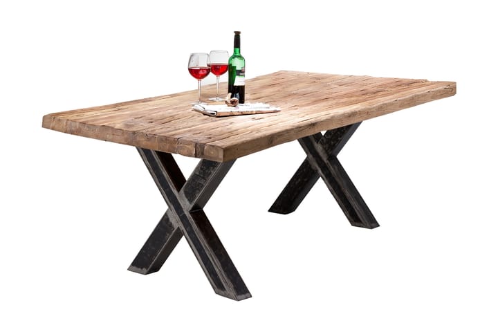Spisebord Raital 180x100 cm - Eik - Møbler - Bord - Spisebord & kjøkkenbord