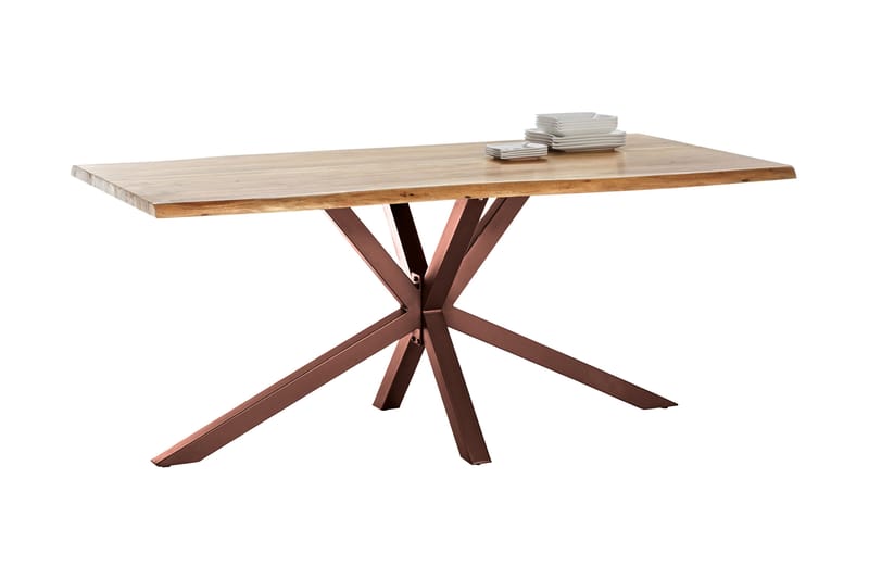 Spisebord Raital 180x90 cm - Akacia/Brun - Møbler - Bord - Spisebord & kjøkkenbord