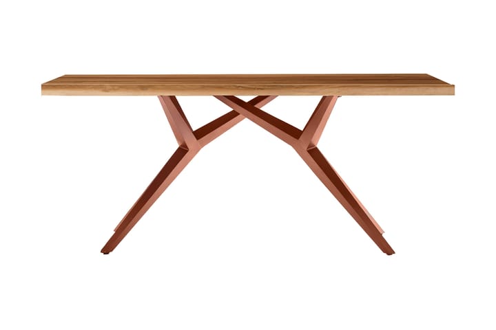 Spisebord Raital 200x100 cm - Resirkulert Teak/Brun - Møbler - Bord - Spisebord & kjøkkenbord