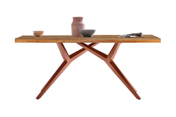 Spisebord Raital 220 cm - Resirkulert Teak/Brun - Møbler - Bord - Spisebord & kjøkkenbord
