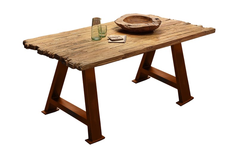 Spisebord Raital 240 cm - Teak/Brun - Møbler - Bord - Spisebord & kjøkkenbord