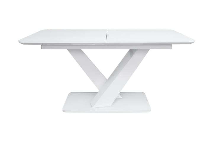 Spisebord Rewal Forlengningsbart 160x90 cm - Glass/Hvit - Tekstiler & tepper - Teppe & matte - Store tepper