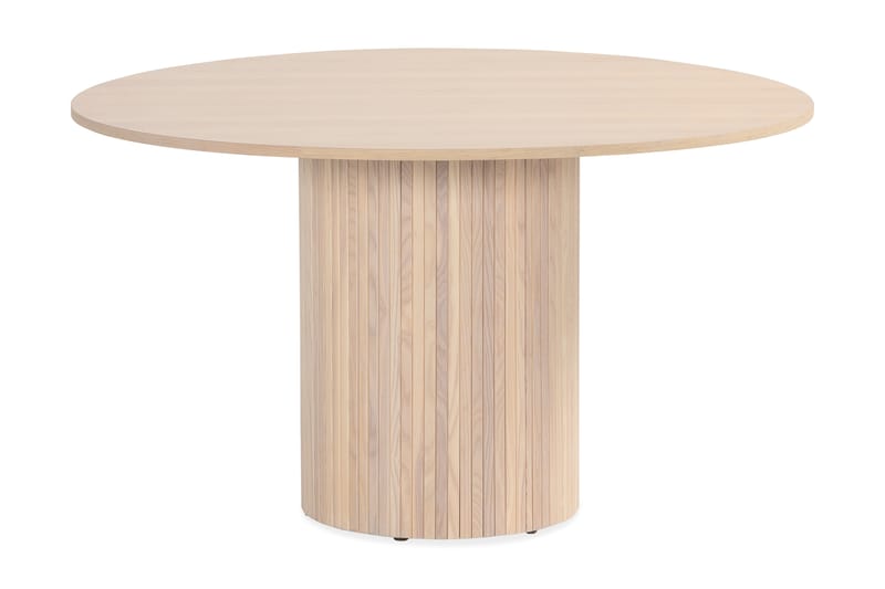 Spisebord Rundt Uppveda 130 cm - Hvit - Møbler - Bord - Spisebord & kjøkkenbord