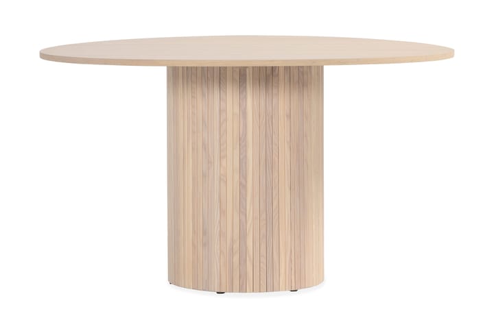 Spisebord Rundt Uppveda 130 cm - Hvit - Møbler - Bord - Spisebord & kjøkkenbord
