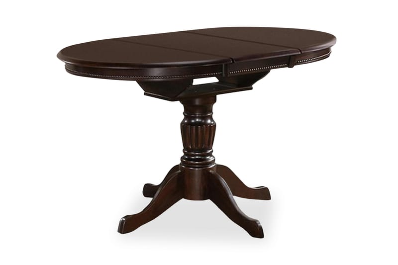 Spisebord Sevenno Forlengningsbart  90 cm - Mørk Valnøtt - Møbler - Bord - Spisebord & kjøkkenbord