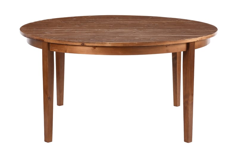 Spisebord Shikamaru 150 cm Rundt - Brun - Møbler - Bord - Spisebord & kjøkkenbord