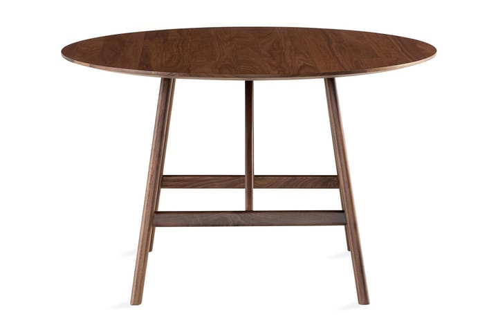 Spisebord Skagana 120 cm  Rundt - Brun - Møbler - Bord - Spisebord & kjøkkenbord