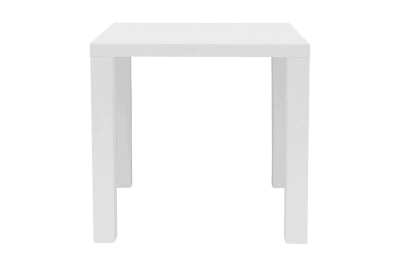 Spisebord Skalno 80 cm - Hvit - Møbler - Bord - Spisegrupper