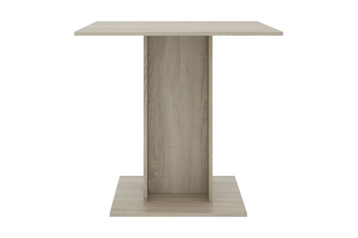 Spisebord sonoma eik 80x80x75 cm sponplate - Brun - Møbler - Bord - Spisebord & kjøkkenbord