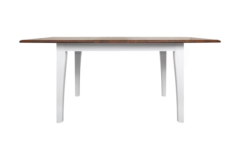 Spisebord Storholmen 90 cm - Hvit|Tre|Natur - Oppbevaring - Skåp - Vitrineskap