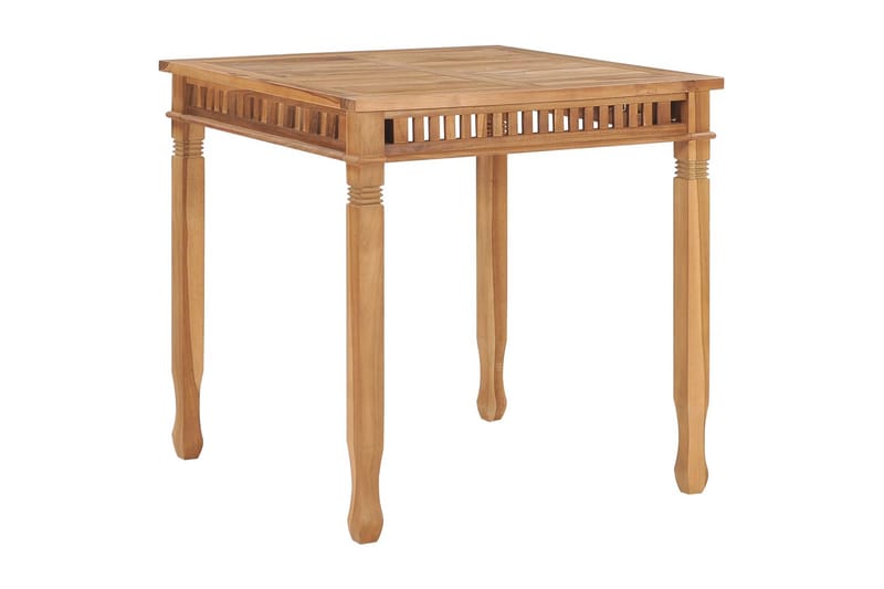 Spisebord til hage 80x80x80 cm heltre teak - Møbler - Bord - Spisebord & kjøkkenbord