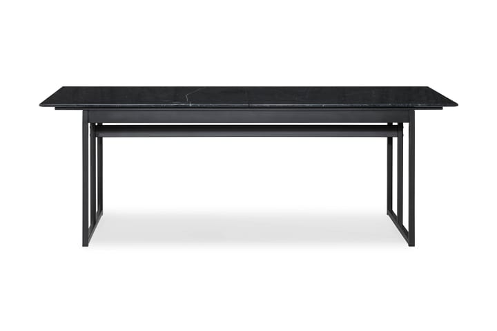 Spisebord Titania 220 cm Marmor - Svart - Møbler - Bord - Spisebord & kjøkkenbord