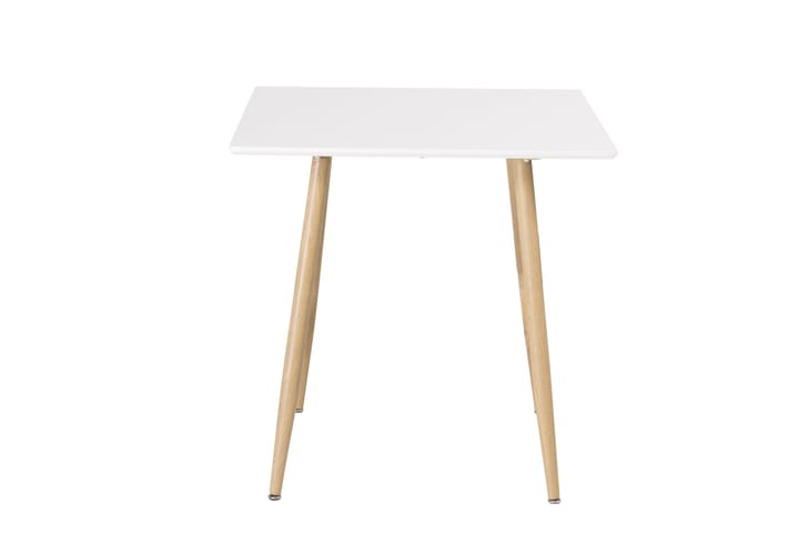 Spisebord Tommy 75 cm - Hvit|Eik - Møbler - Bord - Spisebord & kjøkkenbord