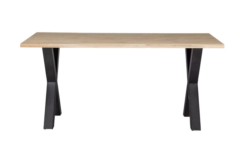 Spisebord Tuor A-Formet Ben 160 cm - Eik / Svart - Møbler - Bord - Spisebord & kjøkkenbord