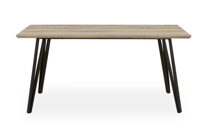 Spisebord Valerius 160 cm - Grå - Møbler - Bord - Spisebord & kjøkkenbord