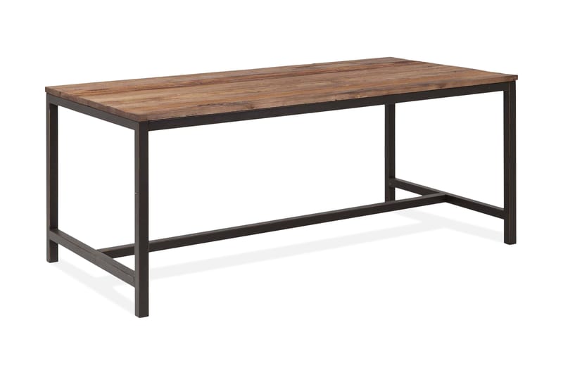 Spisebord Vintage 140 cm - Brun|Svart - Møbler - Bord - Spisegruppe