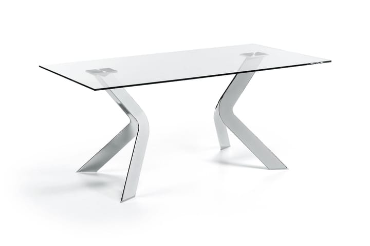 Spisebord Virginia 180 cm - Glass|Krom - Møbler - Bord - Spisebord & kjøkkenbord