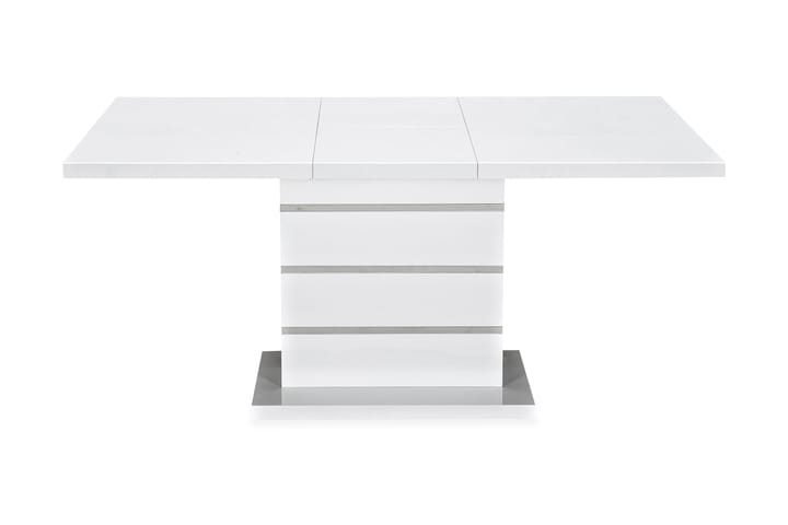 Spisebord Wayne Forlengningsbart 120 cm - Hvit - Møbler - Bord - Spisebord & kjøkkenbord