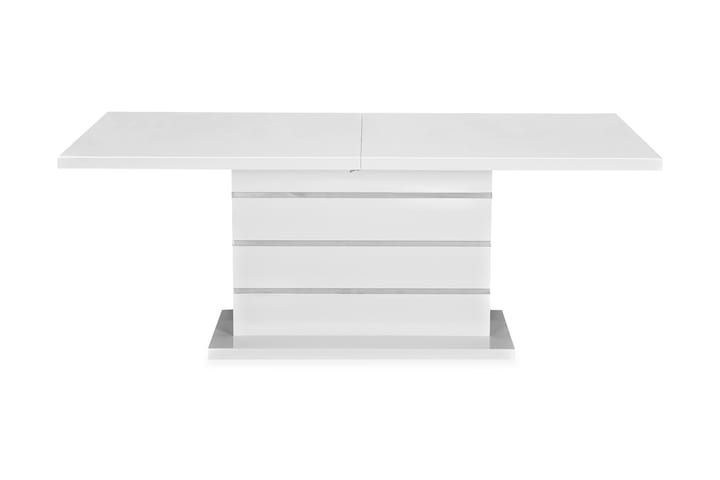 Spisebord Wayne Forlengningsbart 200 cm - Hvit - Møbler - Bord - Kontorbord - Skrivebord - Hjørneskrivebord