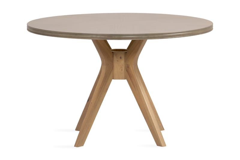 Spisebord Zabala 120 cm Rundt - Hvit - Møbler - Bord - Spisebord & kjøkkenbord
