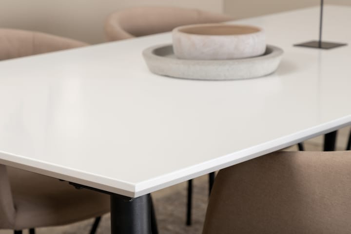 Spisebord Jimmy Med 6 stk Berit Spisestoler - Møbler - Bord - Spisegrupper