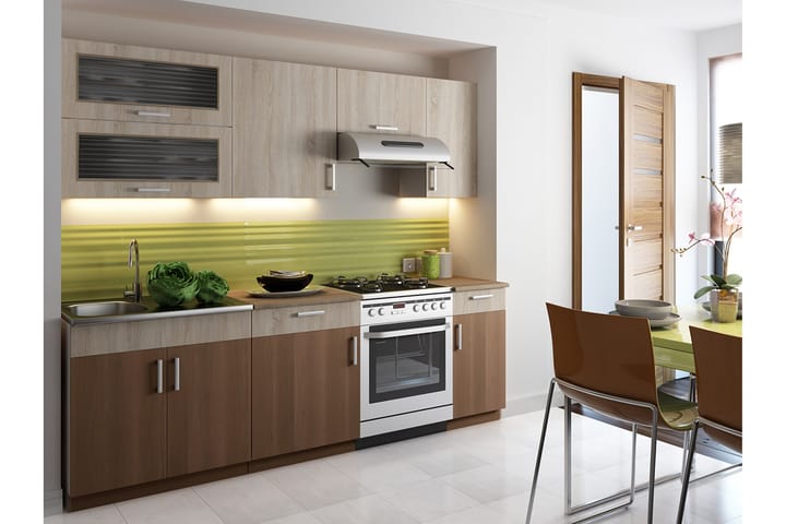 Bordplate Blanka 240x44,6x154 cm - Møbler - Kjøkkenmøbler - Møbelsett til kjøkken & spiseplass