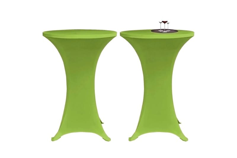 Elastisk bordduk 4 stk 80 cm grønn - grønn - Møbler - Møbelpleie - Møbeltrekk