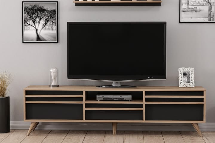 TV-benk Hira - Homemania - Møbler - TV- & Mediamøbler - TV-benk & mediabenk