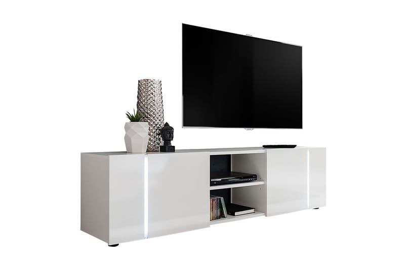 Tv-benk - Hvit - Møbler - TV- & Mediamøbler - TV benk & mediabenk