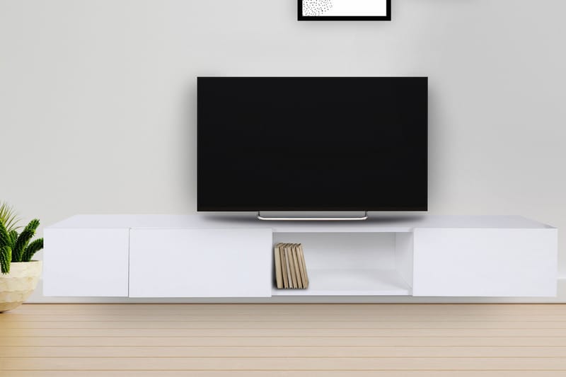 TV-benk Lageneu 180 cm - Hvit - Møbler - TV- & Mediamøbler - TV-benk & mediabenk