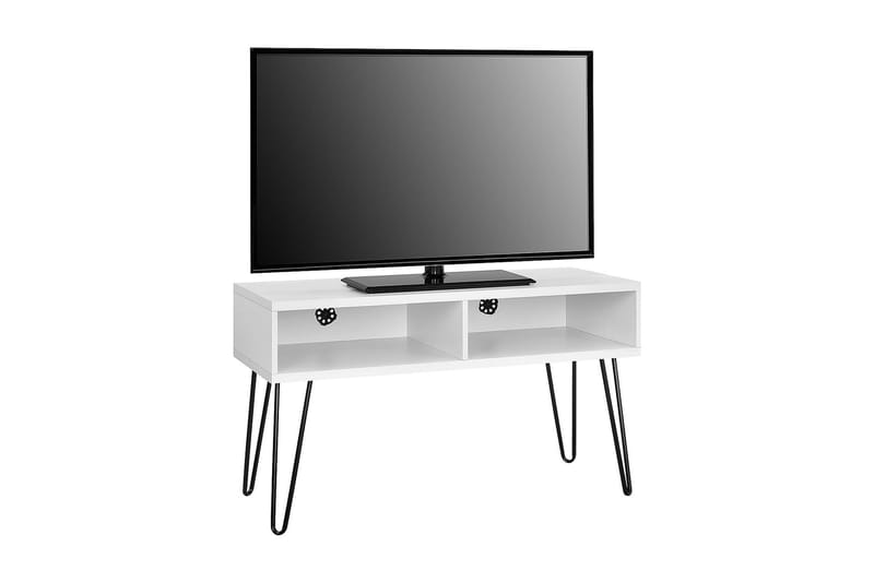 TV-benk Owen 107x50 cm Hvit - Dorel Home - Møbler - TV- & Mediamøbler - TV benk & mediabenk
