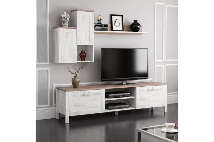 TV-benk Sento 160 cm - Homemania - Møbler - TV- & Mediamøbler - TV benk & mediabenk