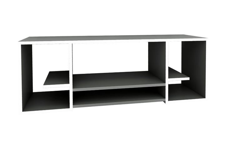TV-benk Xaeham 120 cm - Antrasitt/Hvit - Møbler - TV- & Mediamøbler - TV benk & mediabenk