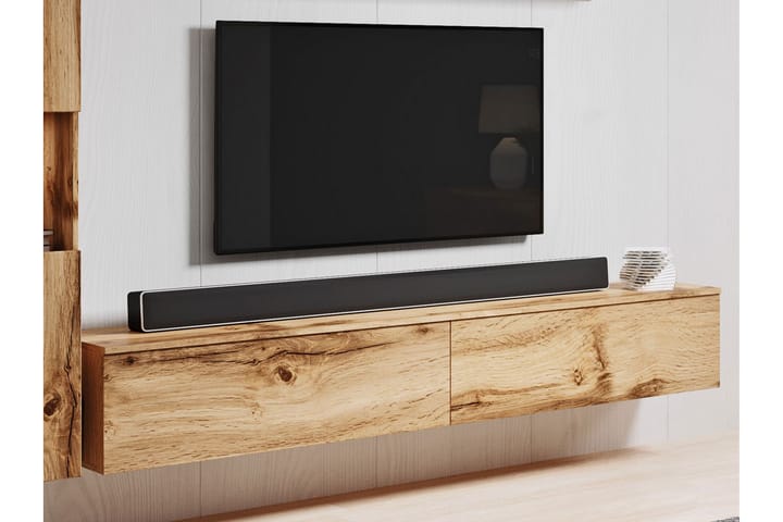 Tv-møbelsett - Hvit - Møbler - TV- & Mediamøbler - TV-møbelsett