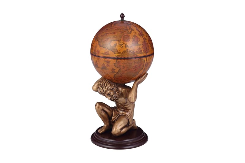 Globus barstativ Atlasdesign 42x42x85 cm - Oppbevaring - Skåp - Oppbevaringsskap