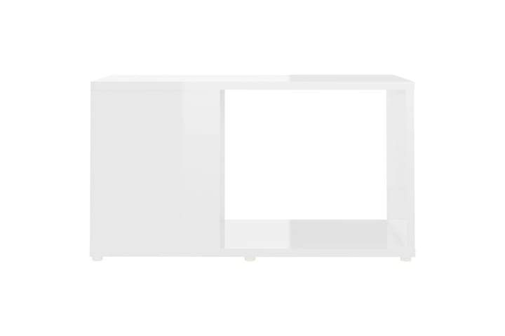 TV-benk høyglans hvit 60x24x32 cm sponplate - Hvit - Møbler - TV- & Mediamøbler - TV-skap
