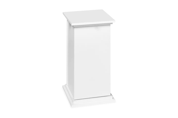Pidestallskap Gradac 30 cm - Hvit - Møbler - Bord - Sengebord & nattbord