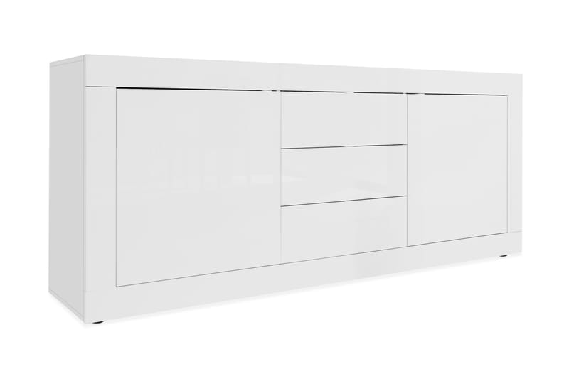 Skjenk Astal 210 cm - Hvit - Møbler - Oppbevaring - Sideboard & skjenk