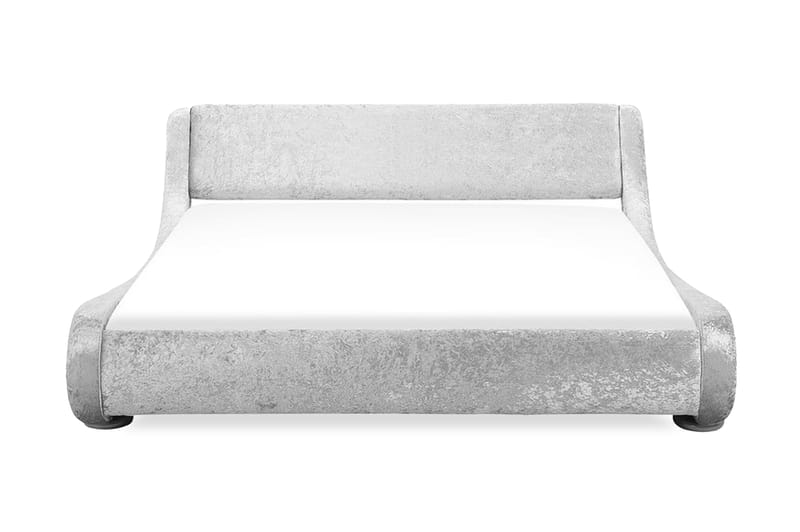 Dobbeltseng Avignon 160 | 200 cm - Sølv - Møbler - Senger - Rammeseng & rammemadrass