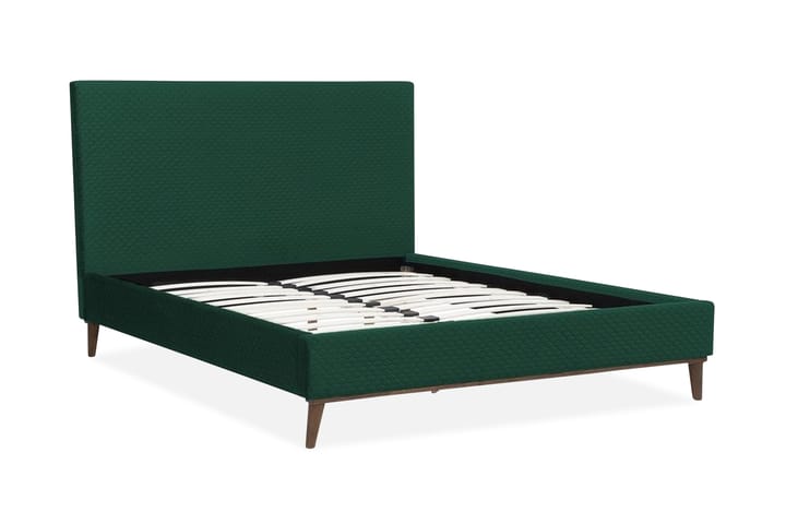 Dobbeltseng Bayonne 160 | 200 cm - Grønn - Møbler - Senger - Sengeramme & sengestamme