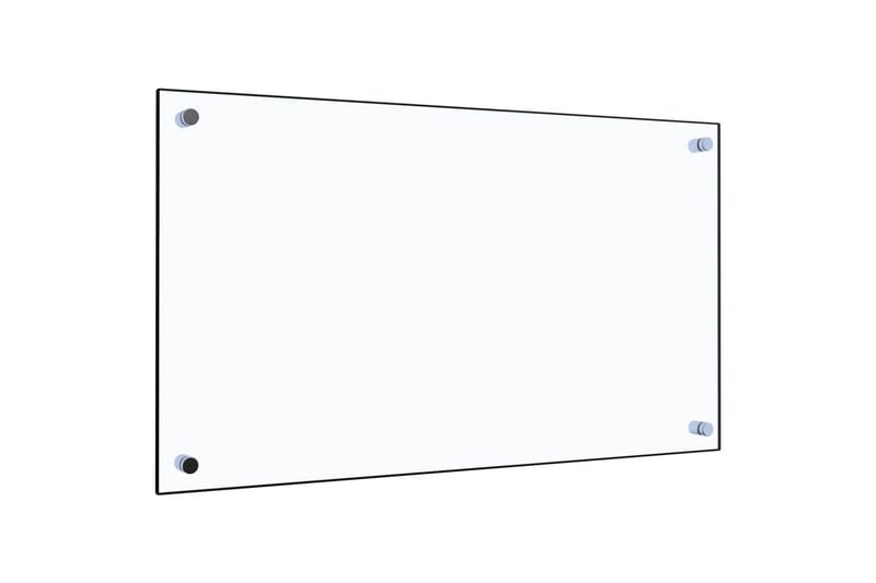 Kjøkkenplate gjennomsiktig 70x40 cm herdet glass - Gjennomsiktig - Møbler - Senger - Sengeramme & sengestamme