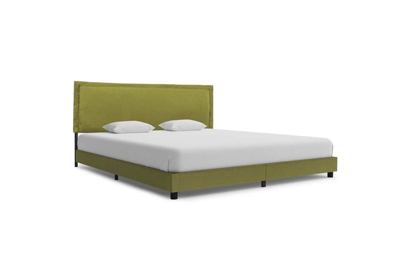 Sengeramme grønn stoff 150x200 cm - Møbler - Senger - Sengeramme & sengestamme