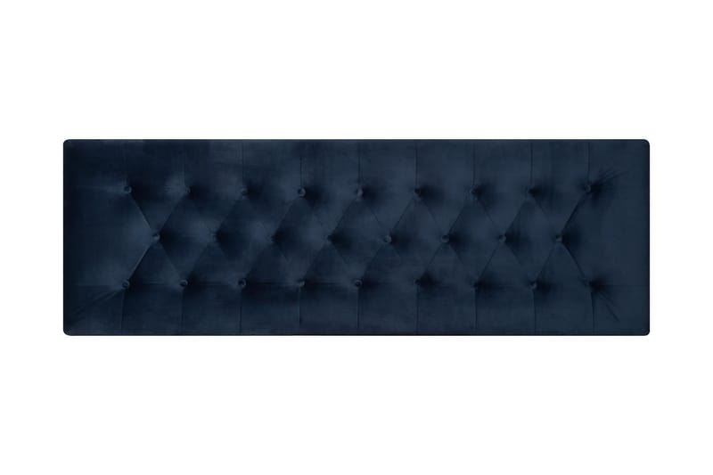 Taston Sengegavl 161x61 cm - Mørkeblå - Møbler - Senger - Sengetilbehør - Sengegavl