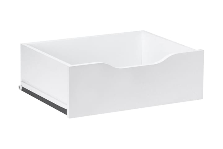 kasse Rutbo 57 cm - Hvit - Møbler - Senger - Oppbevaring til senger