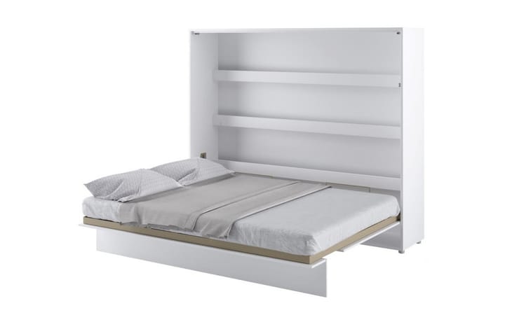 Skapseng 160x200 cm Horisontal Hvit - Bed Concept - Møbler - Senger - Skapseng